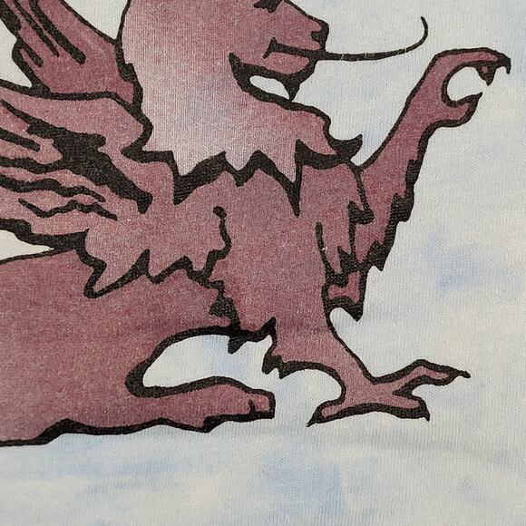 Vintage 80s Nashville Academy Theatre T-Shirt Men's S/M Griffin Graphic Tee - Picture 4 of 11